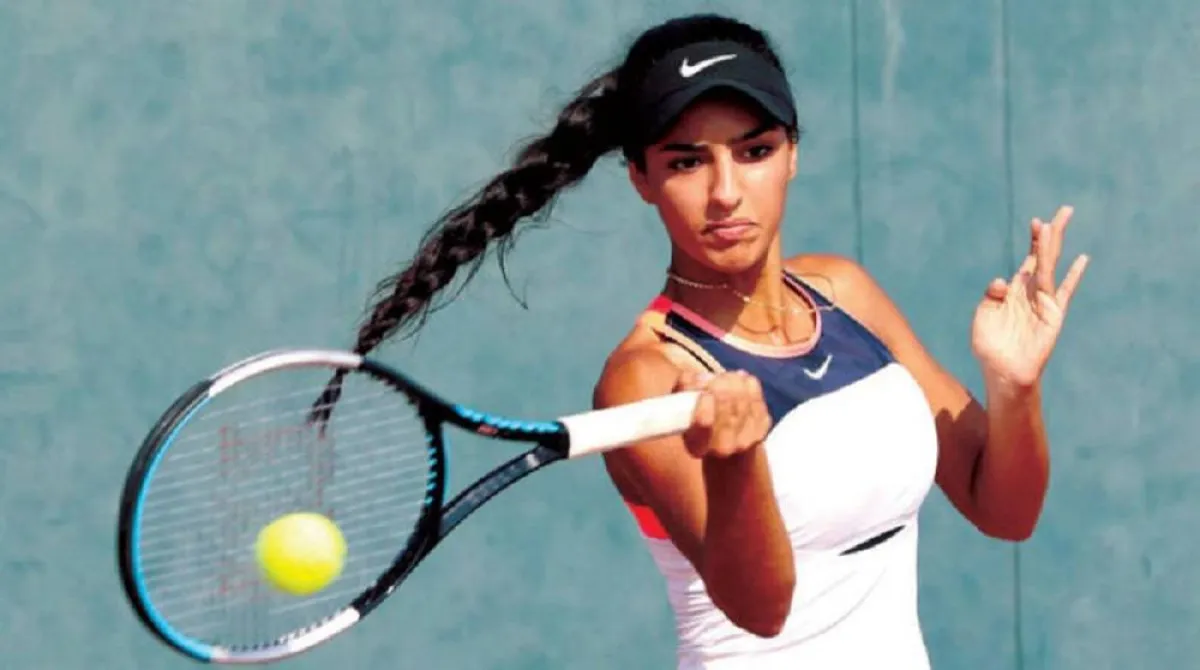 صورة لاعبة التنس السعودية يارا الحقباني 