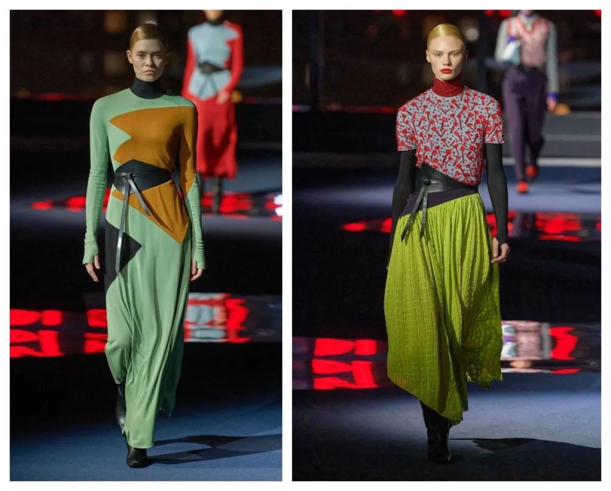 الحزام الجلدي لدى عرض توري بورتش