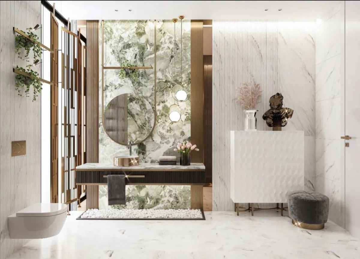 رخام الكلكتا يتسم بالفخامة 