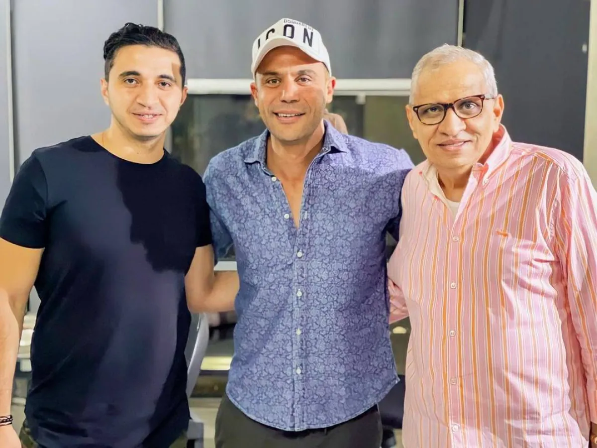 أحمد السبكي مع الفنان محمد إمام - الصور من حسابه على انستغرام