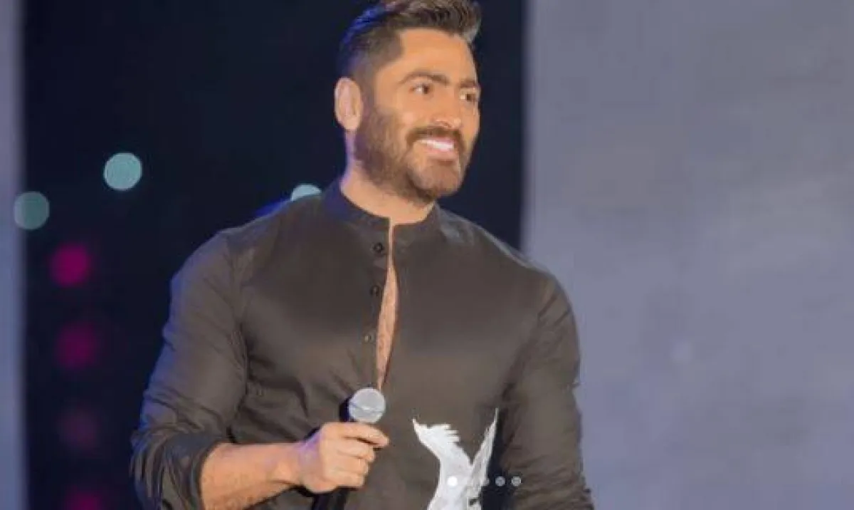 تامر حسني - الصورة من حسابه على انستجرام 