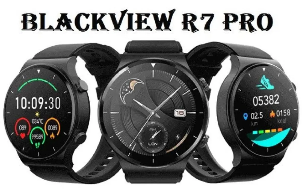 صورة الساعة الجديدة من بلاك فيو آر 7 برو