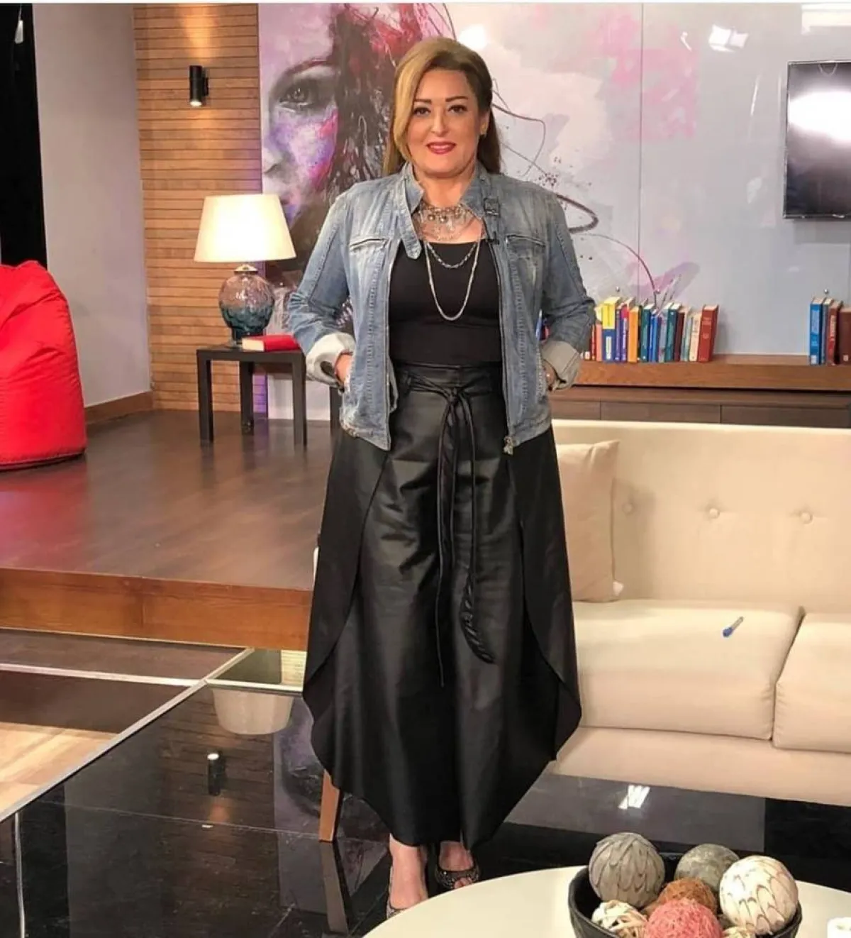 الفنانة نهال عنبر - الصورة من حسابها على انستغرام