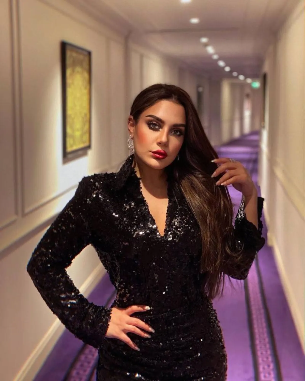 زينب فياض ابنة النجمة هيفاء وهبي - الصورة من حسابها على انستغرام