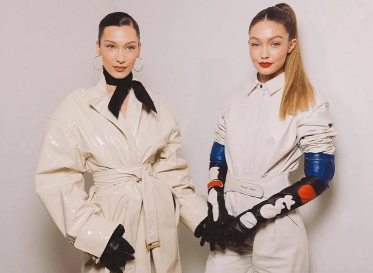 جيجي وبيلا حديد - الصورة من حساب جيجي على انستغرام 