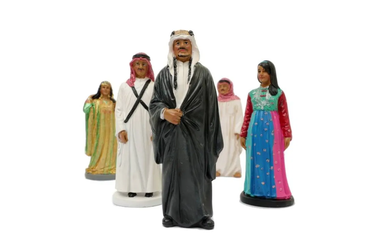 هدايا تذكارية لزوار موسم الرياض يوم التأسيس - الصورة من حساب موسم الرياض على تويتر