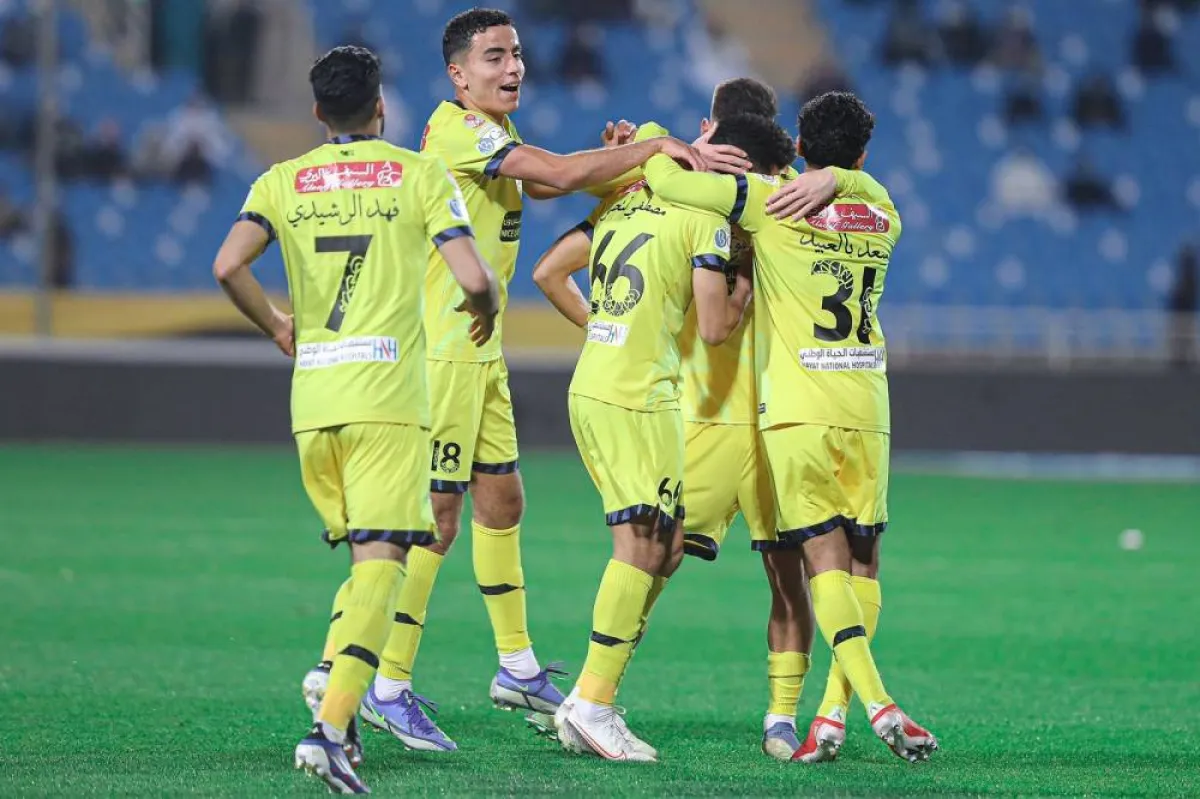 صورة من مباراة التعاون والاتحاد