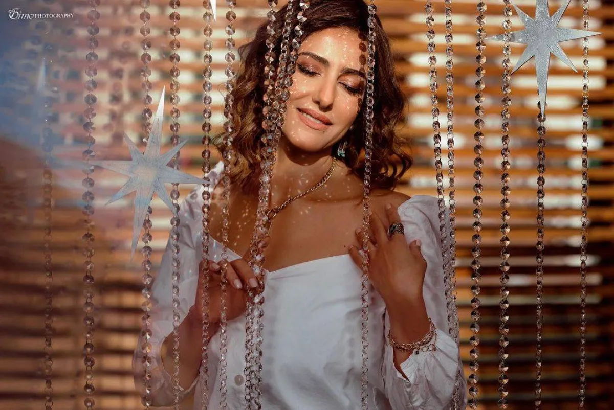 النجمة حنان مطاوع - الصورة من حسابها على انستغرام