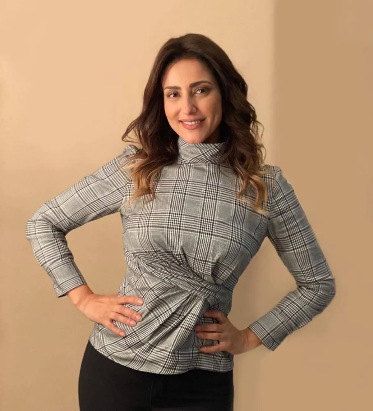 النجمة حنان مطاوع - الصورة من حسابها على انستغرام