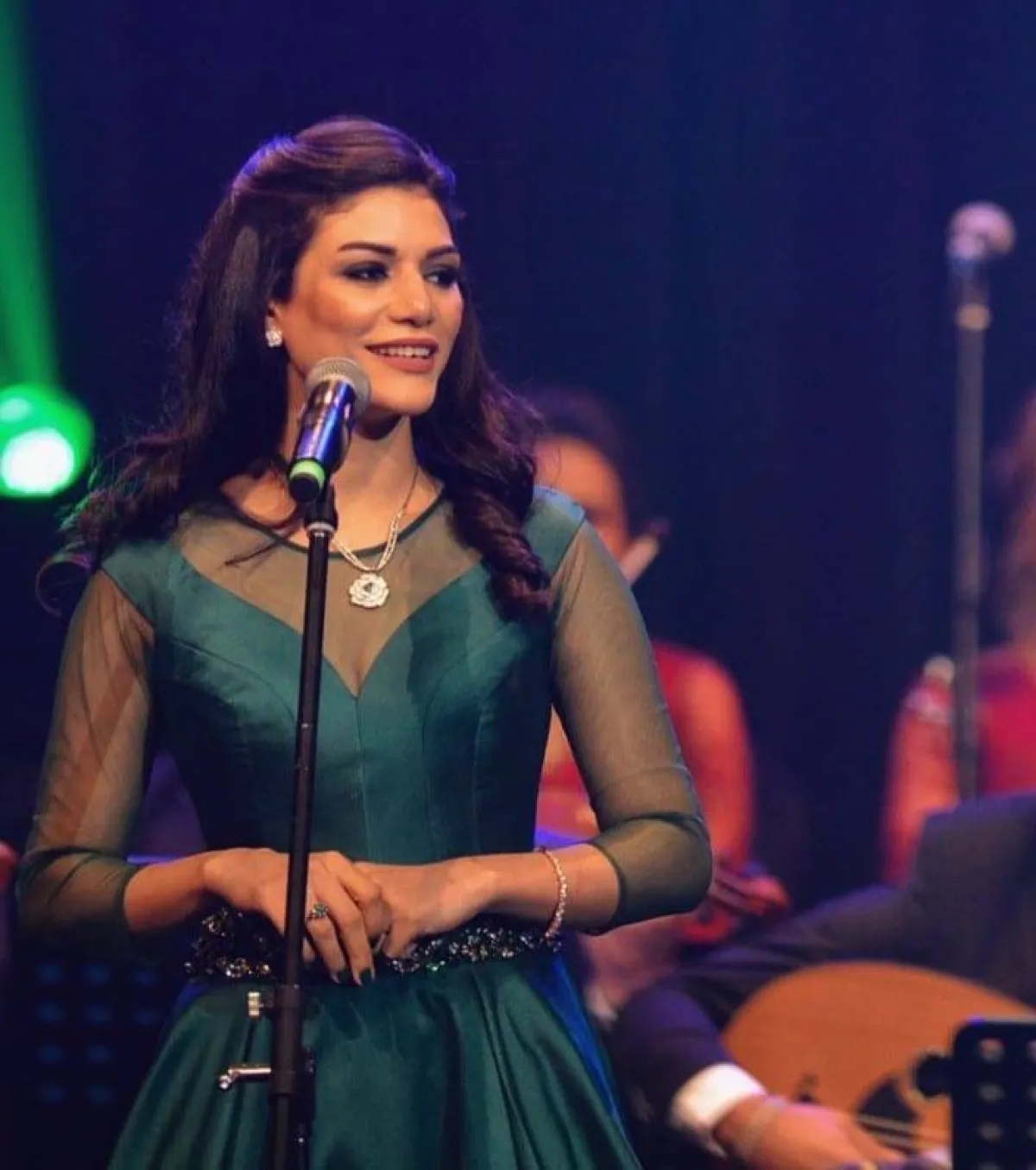 النجمة صابرين النجيلي - الصورة من حسابها على انستغرام