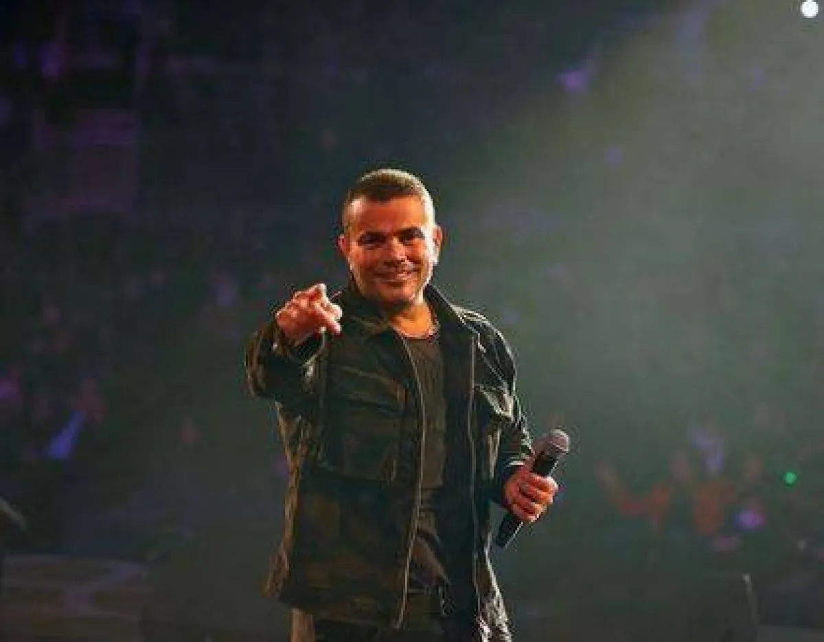  عمرو دياب- الصورة من حسابه على انستجرام