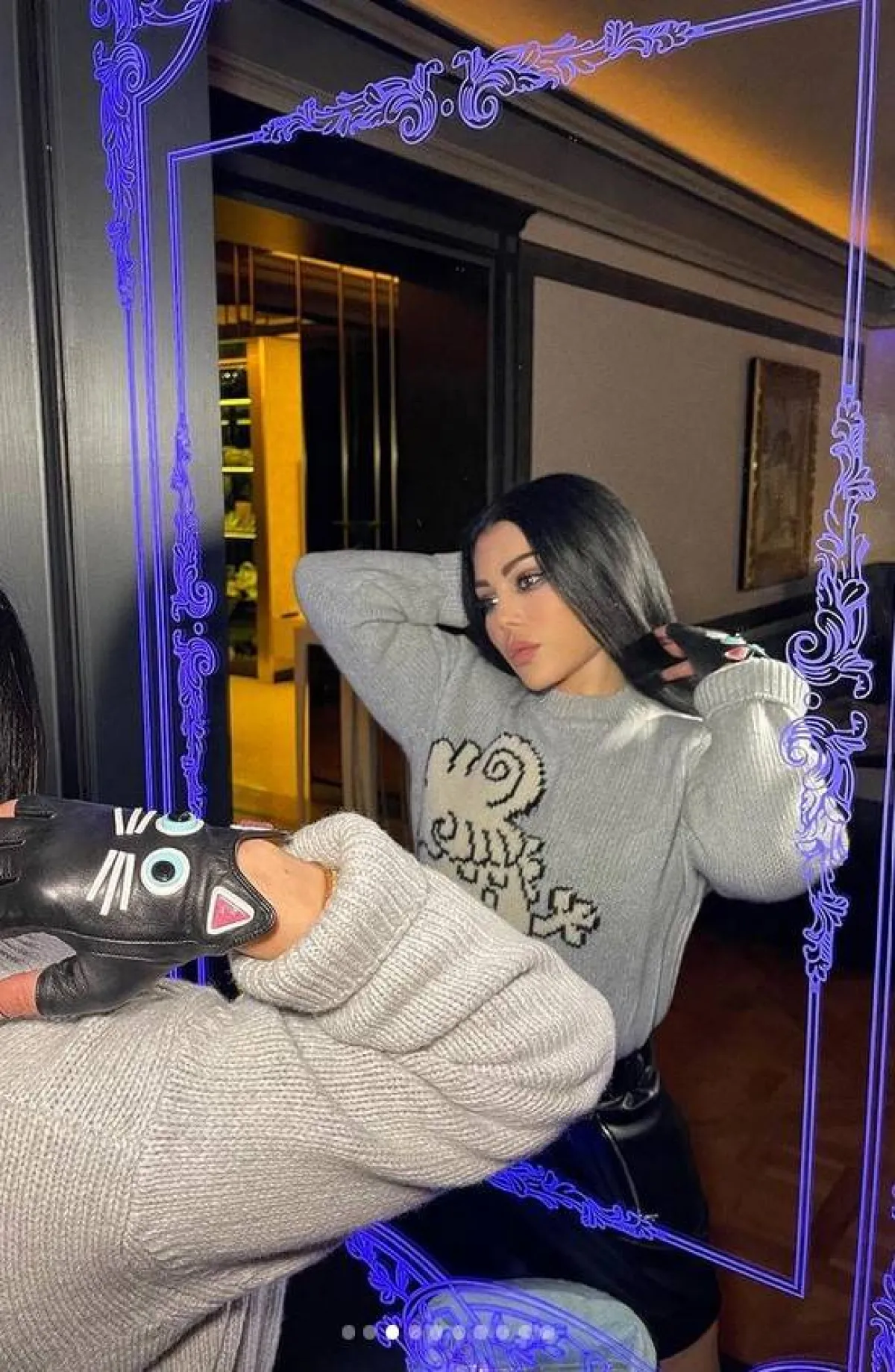  إطلالة هيفاء وهبي الجديدة - الصورة من على  حسابها الرسمي على " انستجرام " 