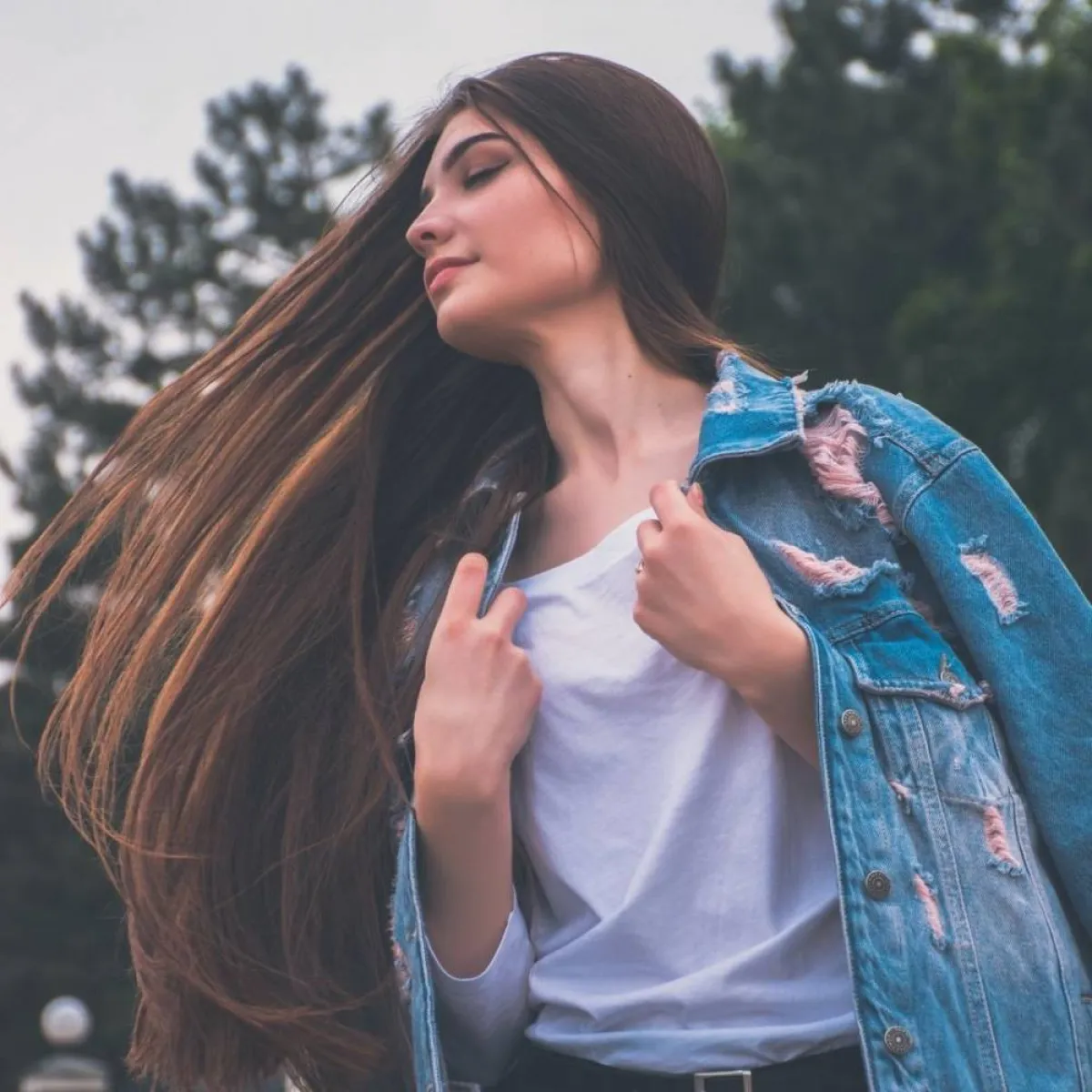 الشعر الطويل