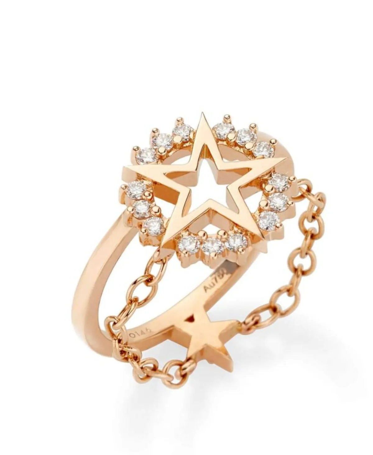 خاتم بشكل سلسلة من Nouvel Heritage  