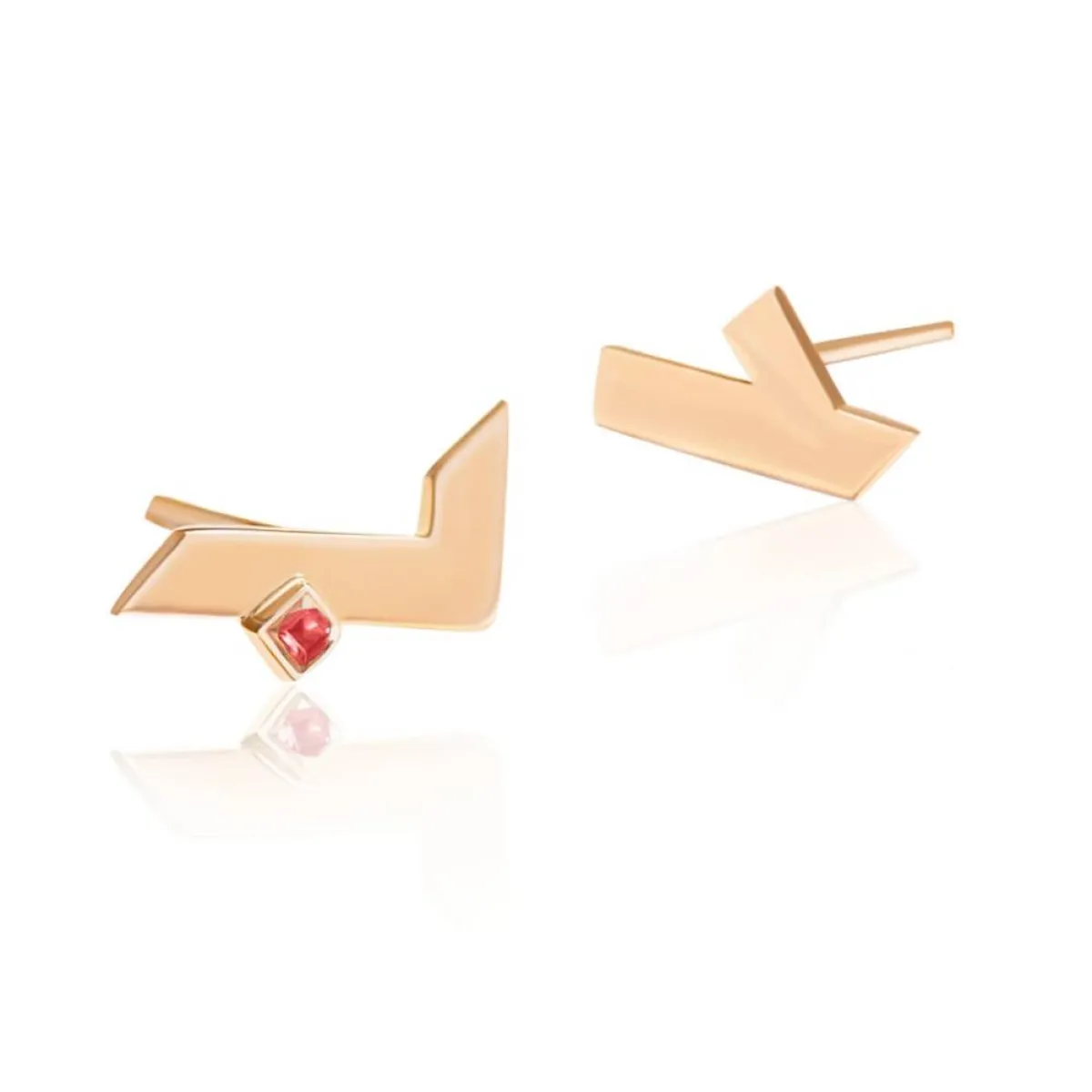 أقراط "حلق حب" من Rutana Jewerly 