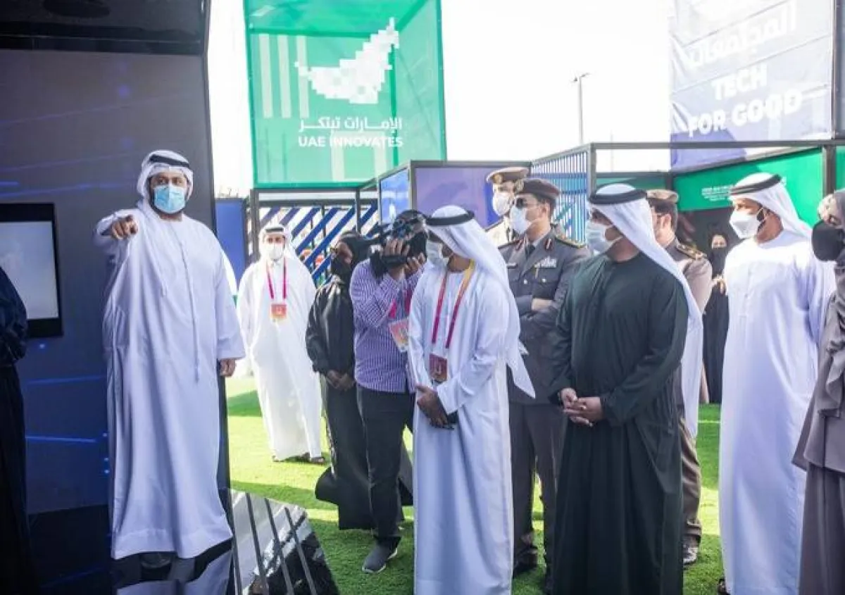 هيئة كهرباء ومياه دبي تشارك في فعاليات "الإمارات تبتكر 2022". الصورة من الحساب الرسمي للهيئة