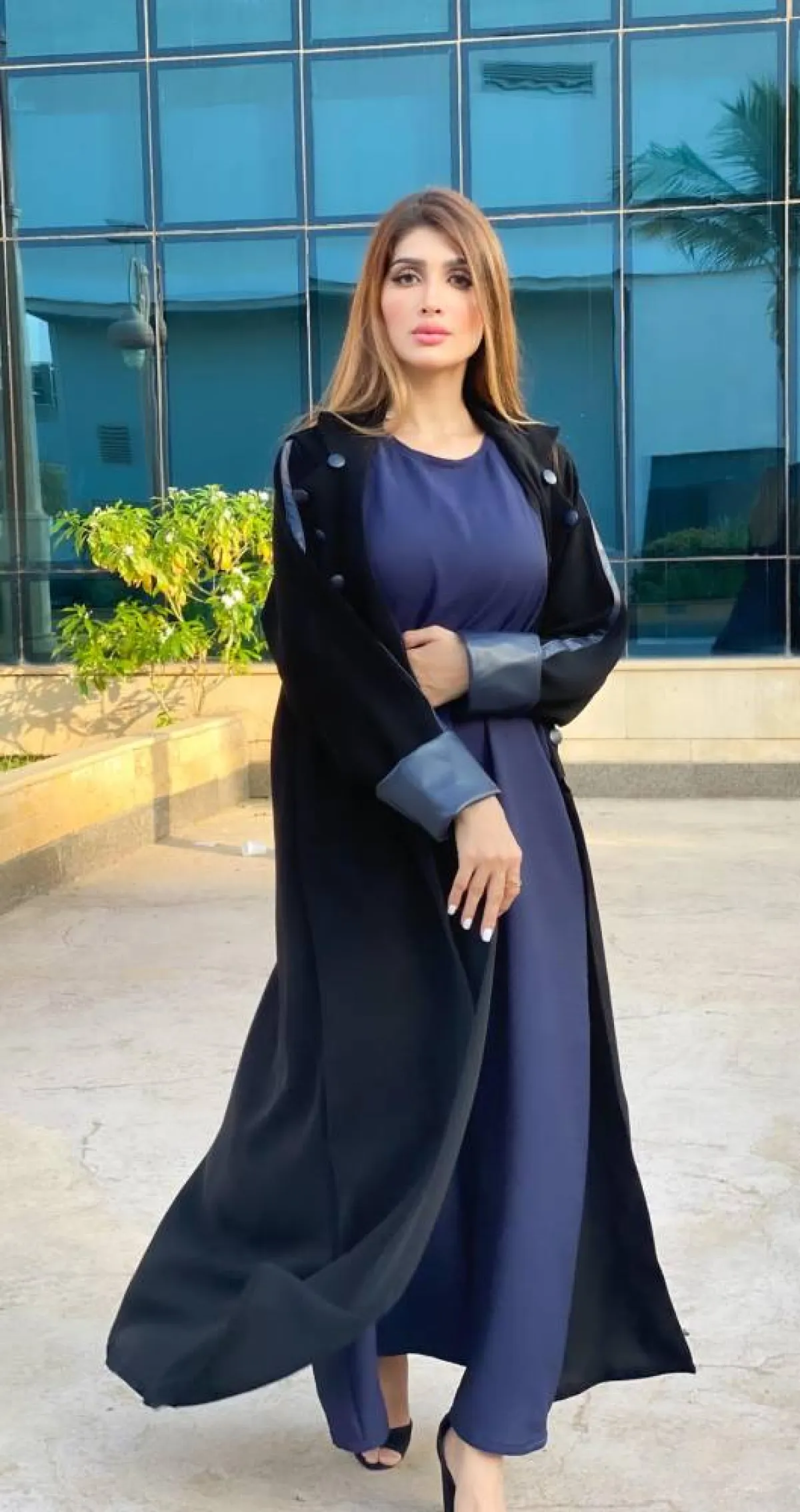 عباية بقطعتين