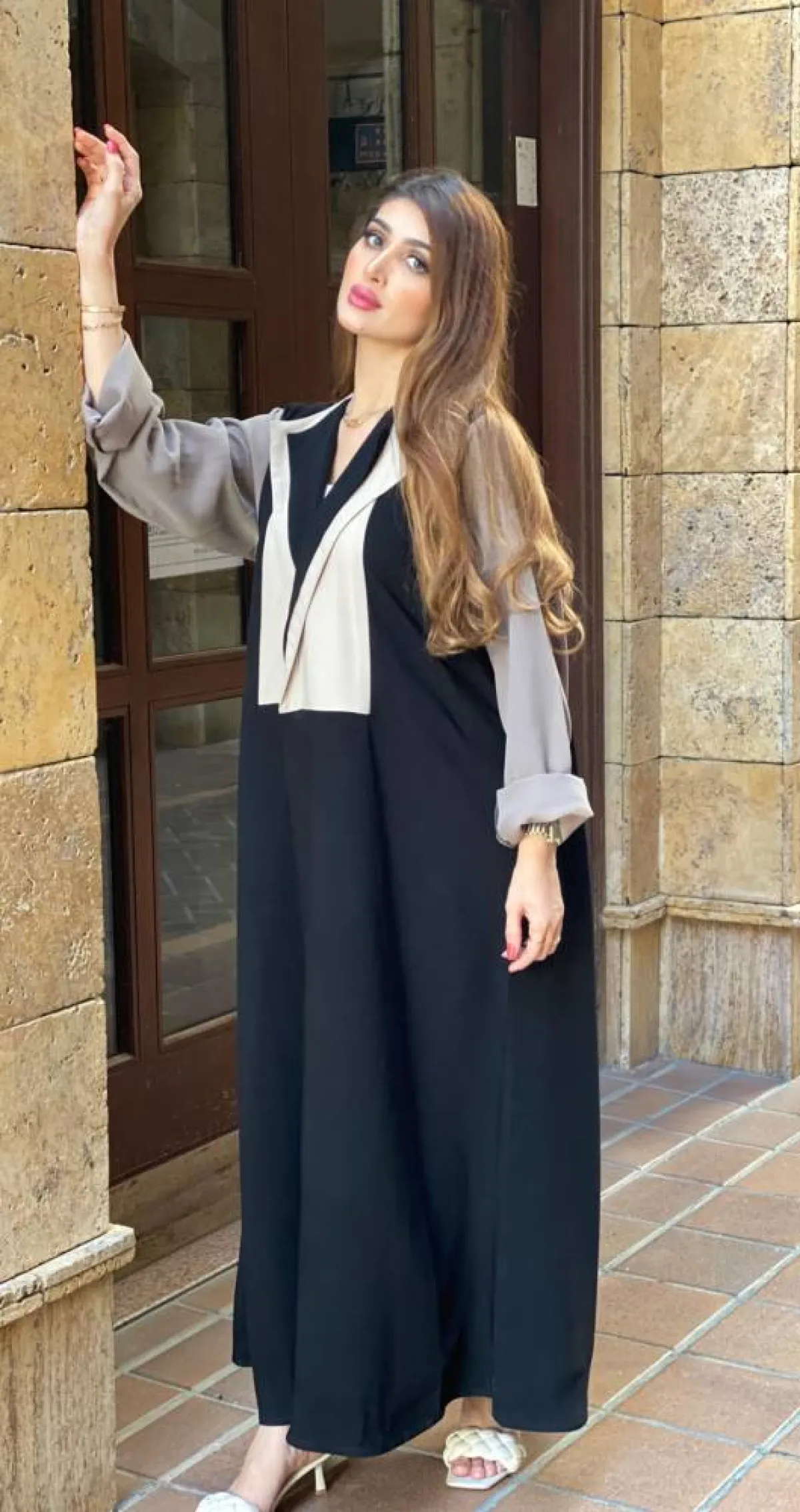 عباية ملونة