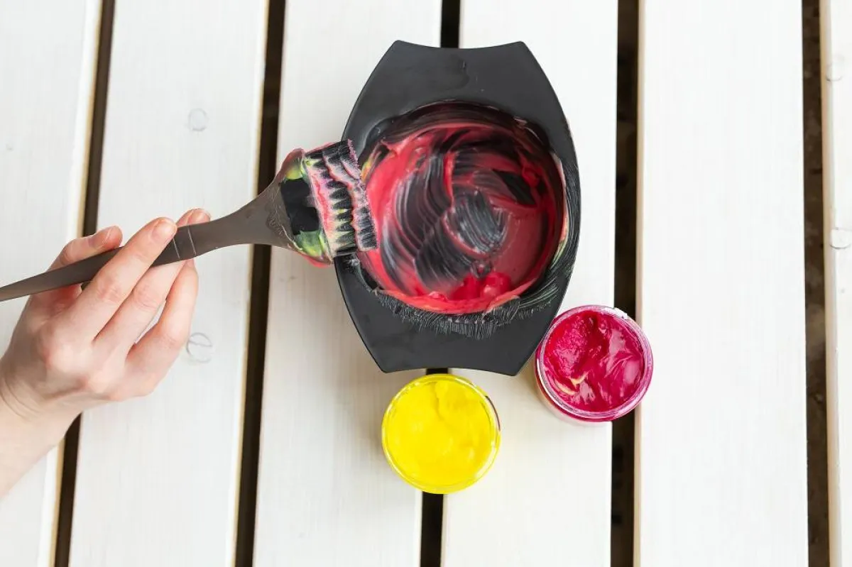 تحضير الصبغة