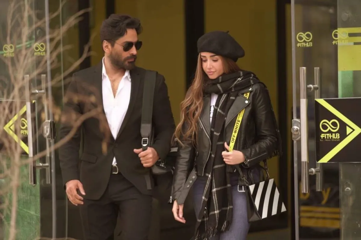 تامر حسني من كواليس فيلمه الجديد - صورة من  صفحته الرسمية على فيسبوك 