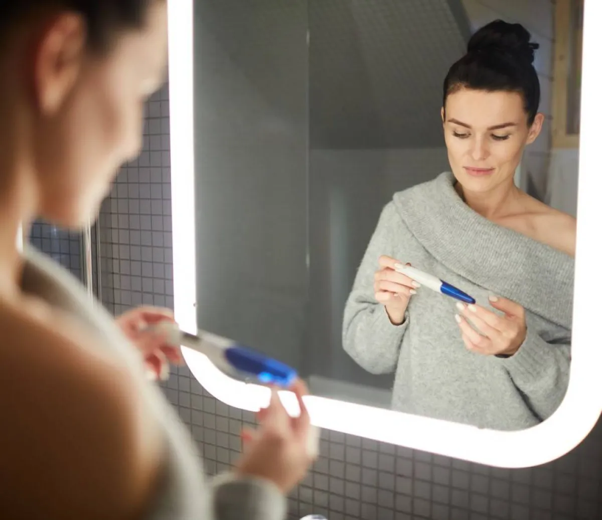 صورة لاختبار الحمل