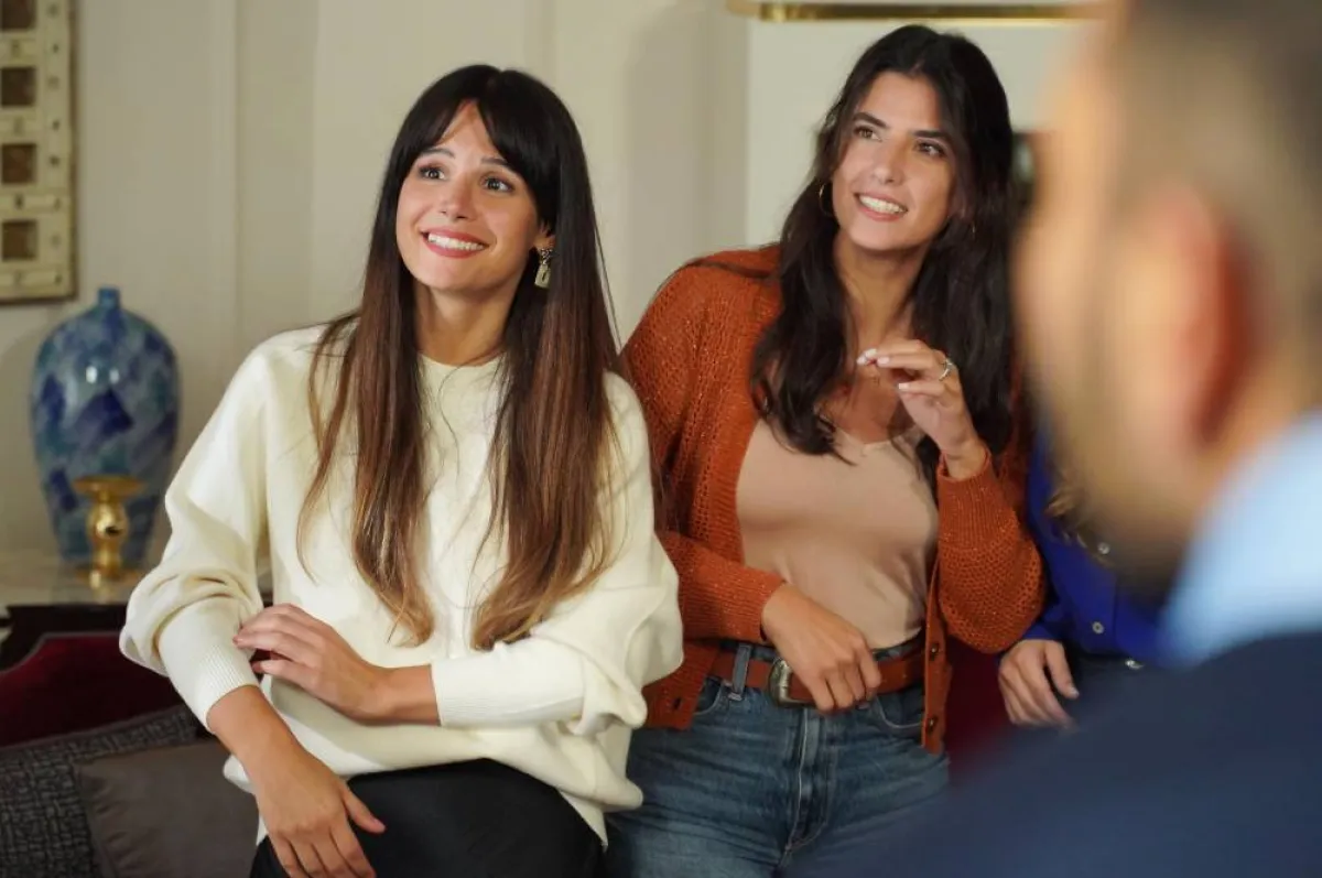 عروس بيروت الموسم الثالث- ميا سعيد وكارمن بصيبص - الصورة من المسؤول الإعلامي لمجموعة mbc