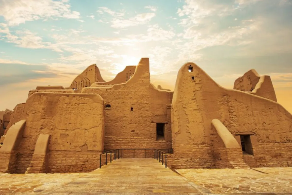 صورة تظهر منطقة الدرعية- مصدر الصورة وكالة الأنباء السعودية واس