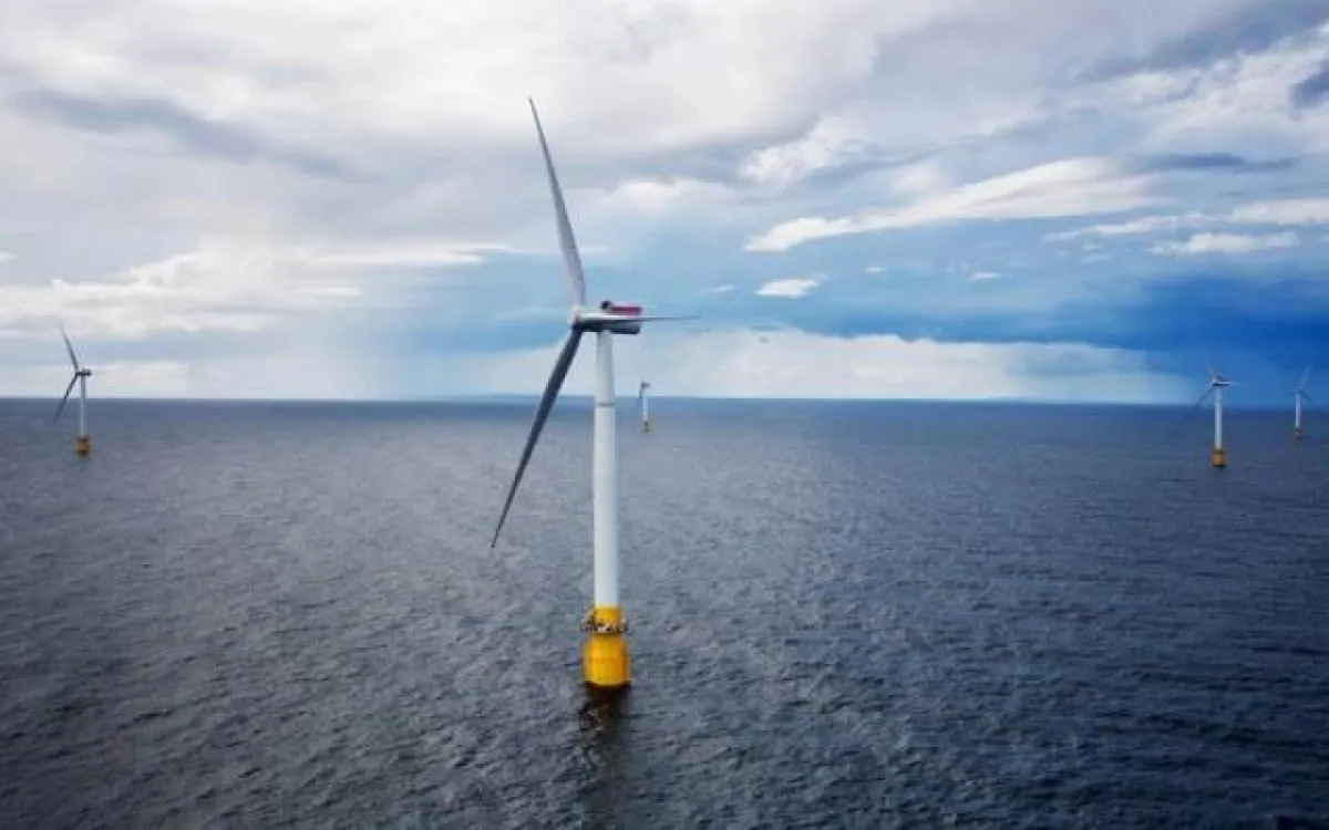 تركيب أضخم توربينة رياح لتوليد الكهرباء في الصين