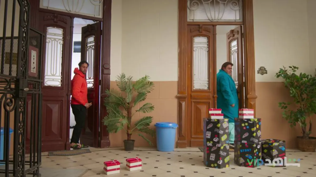 شيكو وهشام ماجد في مسلسل اللعبة 3 - الصورة من حساب شاهد على انستغرام