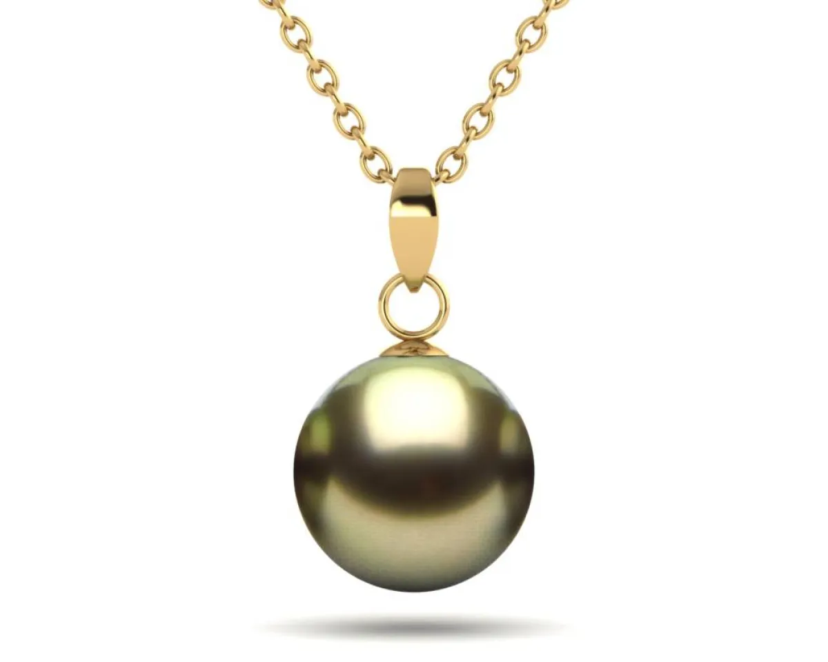  قلادة لؤلؤ فستقي من American Pearl