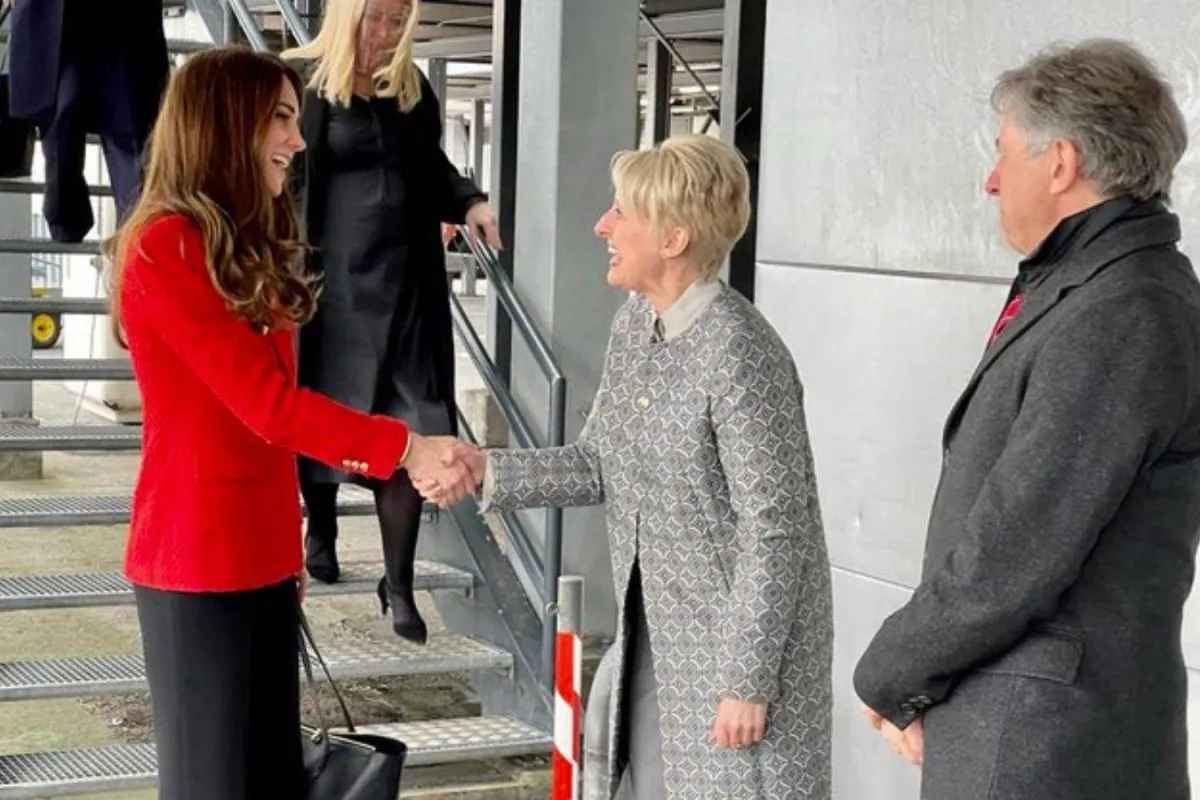 وصول كيت ميدلتون الدنمارك- الصورة من حساب السفارة البريطانية بالدنمارك على تويتر