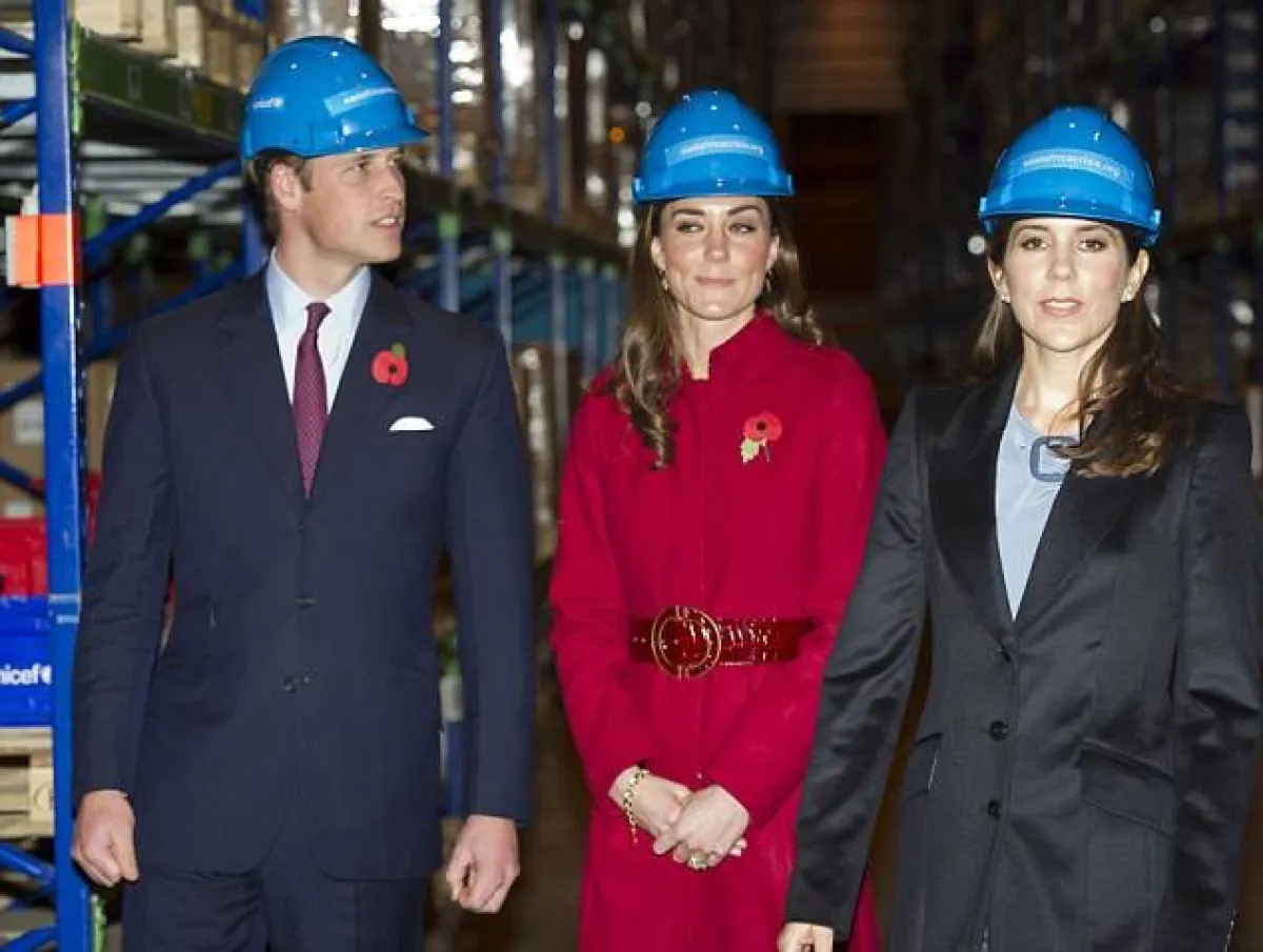 كيت ميدلتون والأمير ويليام مع الأميرة ماري- الصورة من موقع Daily Mail