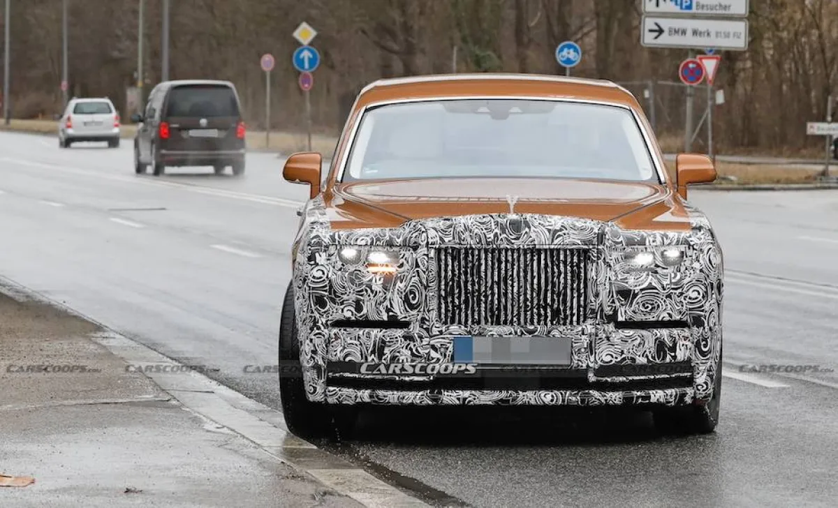 صور تكشف ملامح ومواصفات رولز رويس نسخة فانتوم 2023