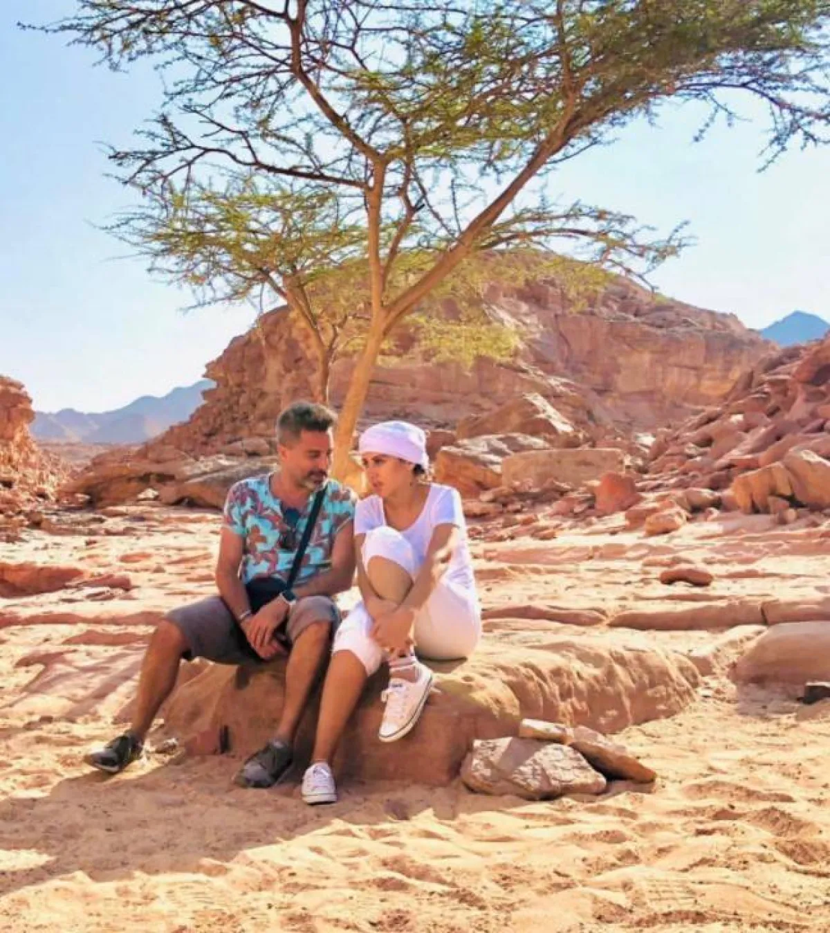 صورة تجمع ياسمين رئيس مع هادي الباجوري- الصورة من حسابها على انستجرام