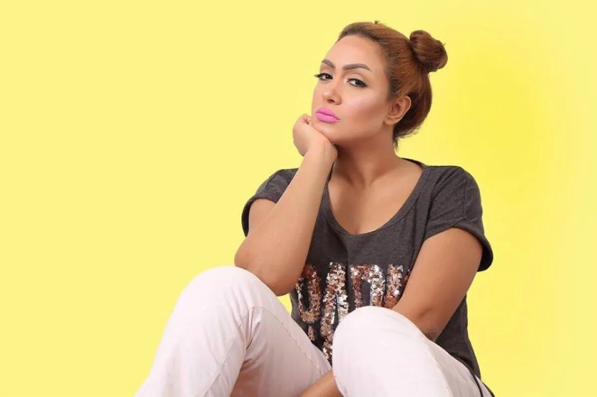 صورة الفنانة ندى بهجت - من صفحتها على " فيسبوك" 