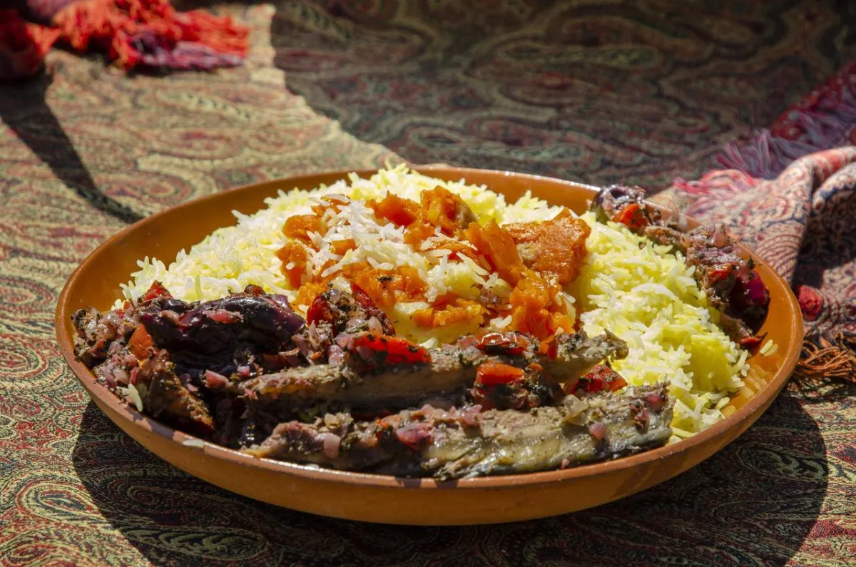 صحن لأرن باللحم