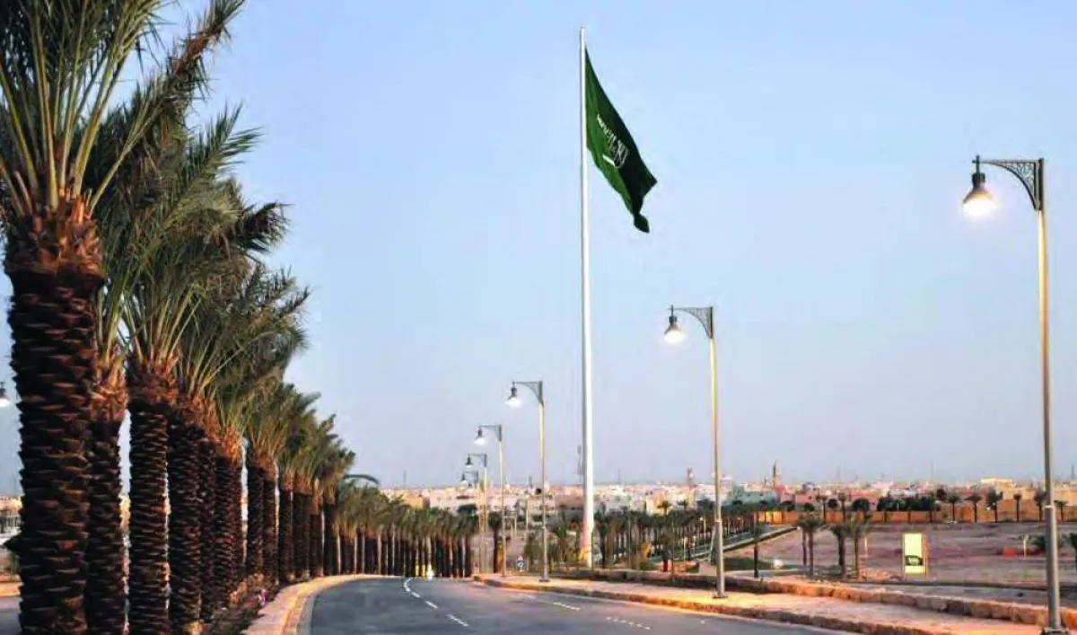 أعلى سارية للعلم السعودي 