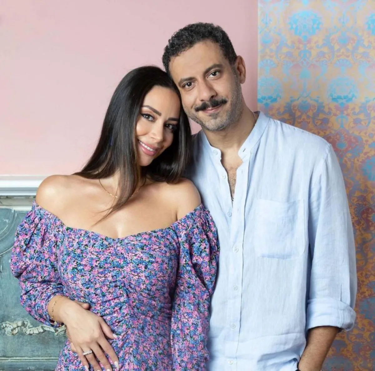 بسنت شوقي ومحمد فراج - الصورة من حسابها على انستغرام