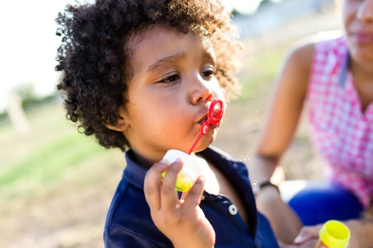 صورة لآلة الفقاعات