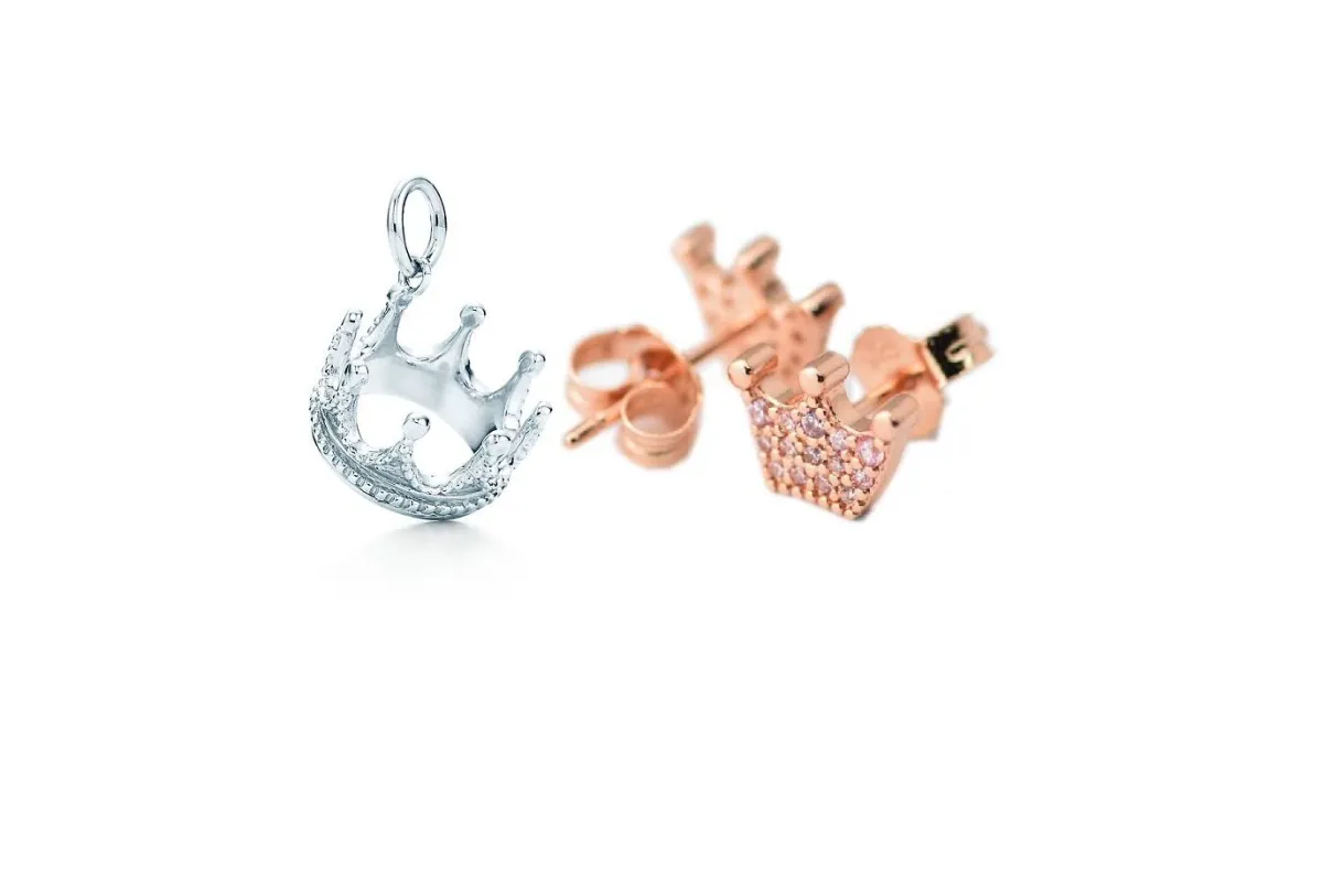 موديلات مجوهرات على شكل تاج