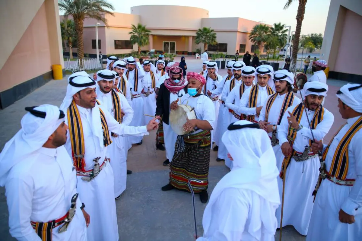 احتفالات يوم التأسيس في الدائري الشرقي بالرياض