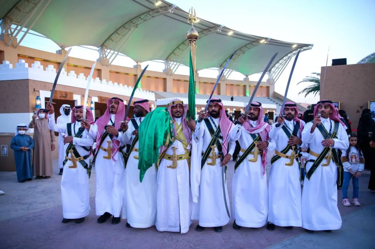 احتفالات يوم التأسيس في الدائري الشرقي بالرياض