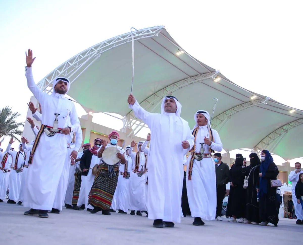 احتفالات يوم التأسيس في الدائري الشرقي بالرياض