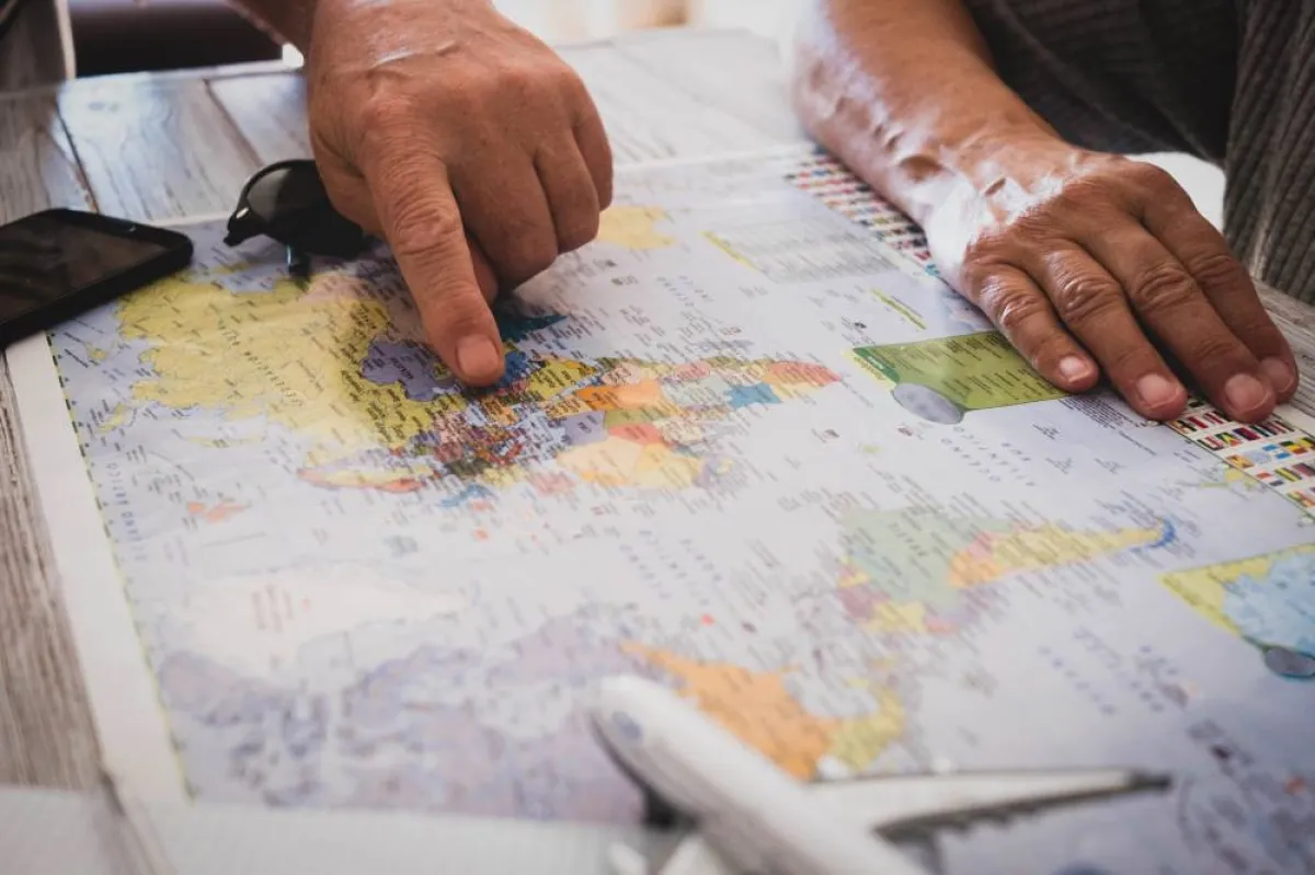 تحديد الأماكن الداخلية الموجودة بالوجهة السياحية