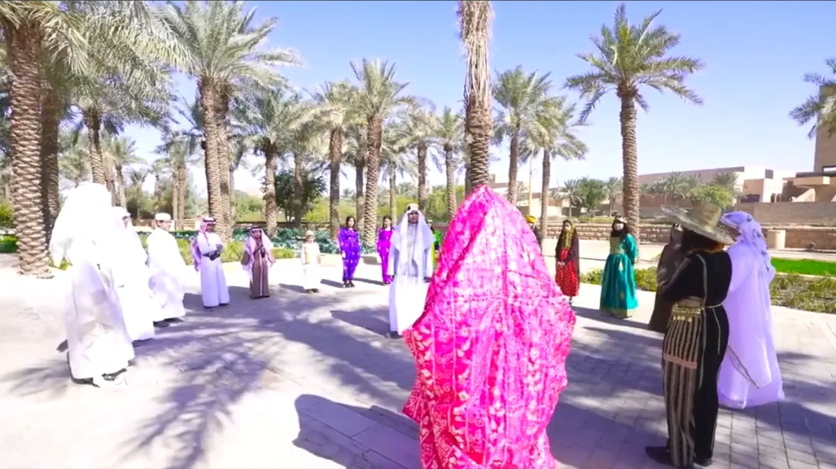 تاريخ الدولة السعودية الأولى بصوت طلاب وطالبات وزارة التعليم - الصورة من حساب وزارة التعليم