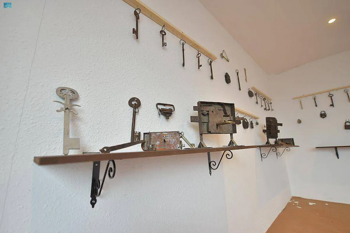 أشكال المفاتيح والأقفال في فعالية نجناج - الصورة من واس