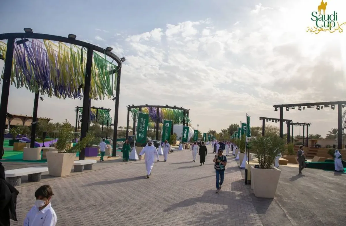 أنشطة وفعاليات ثقافية متنوعة بالتزامن مع كأس السعودية - الصورة من حساب كأس السعودي على تويتر