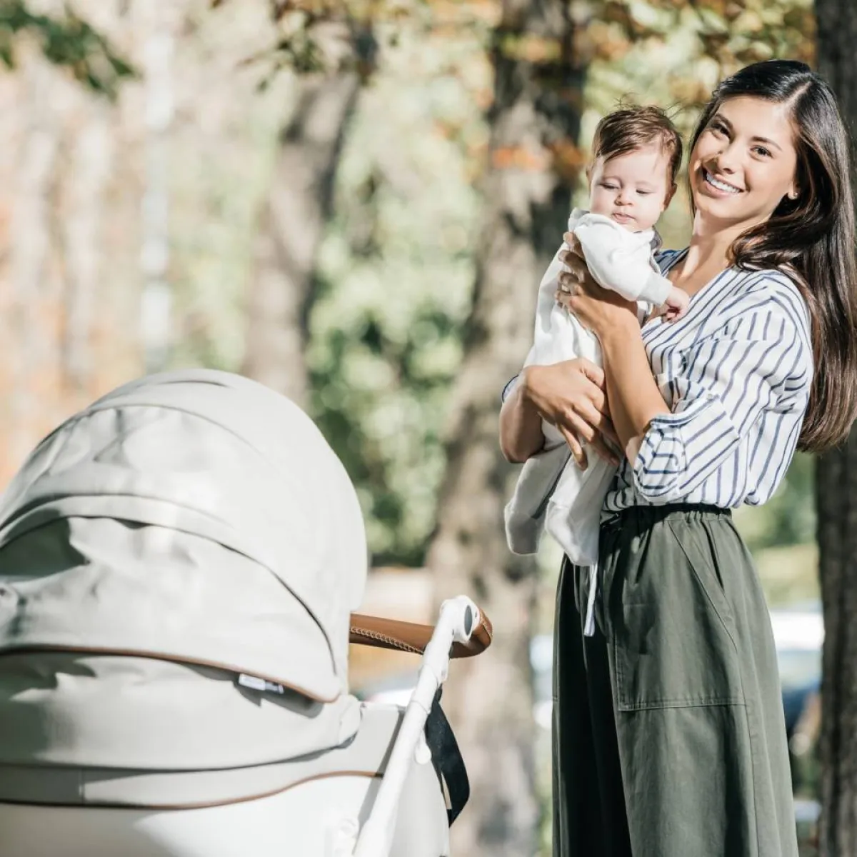 صورة لأم وطفلها