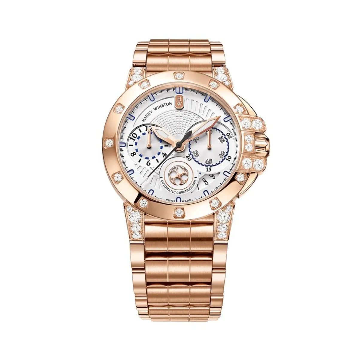 ساعة كرونوغراف من هاري وينستون Harry Winston