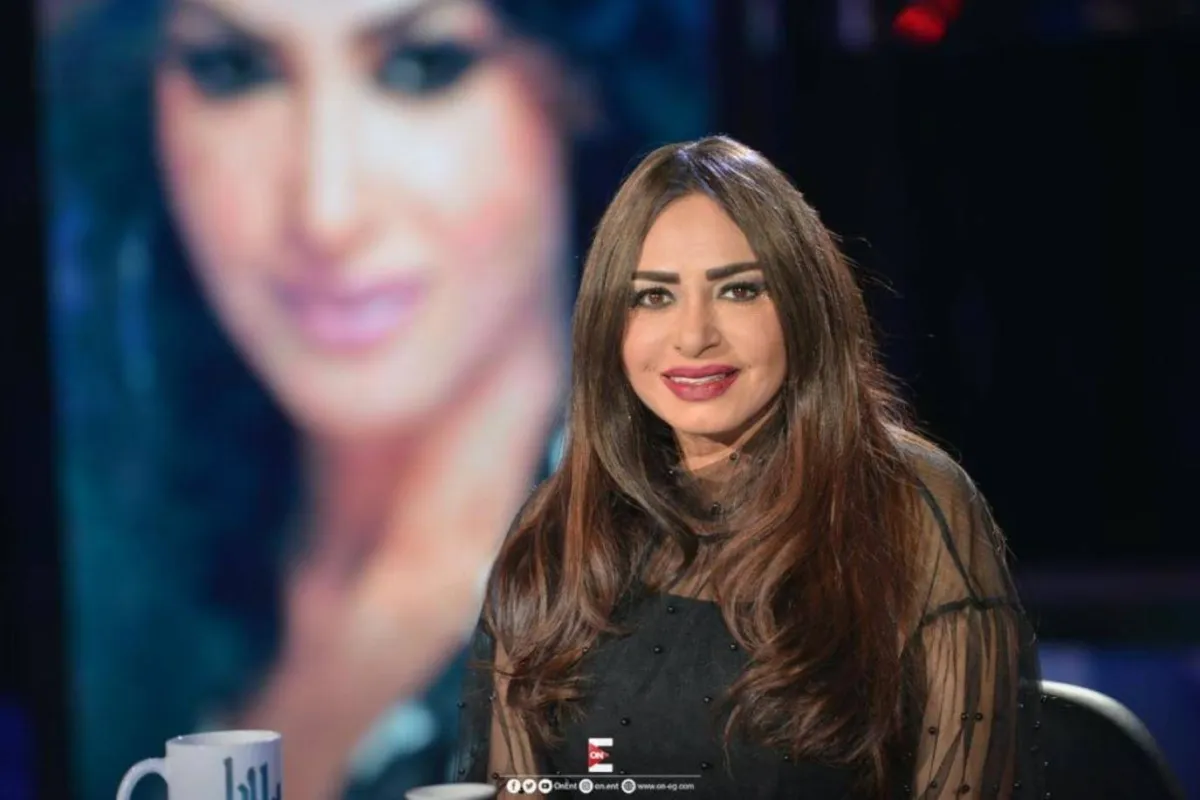 سلوى خطاب - صورة من مشاركتها في برنامج عبر قناة ON من يوتيوب البرنامج